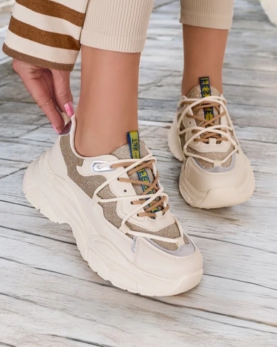 Royalfashion Damen Sneakers auf dicker Sohle Teresii