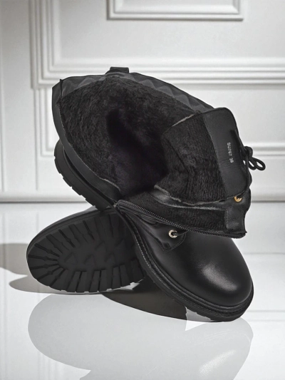 Gesteppte Damen Stiefeletten aus ökologischem Leder Sable Rose