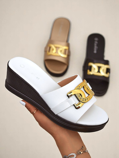 Royalfashion Damen Keilsandalen Nolia