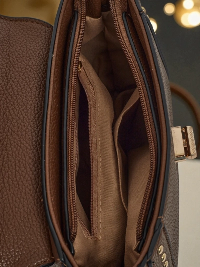 Kleine Damenhandtasche aus Öko-Leder Merlina