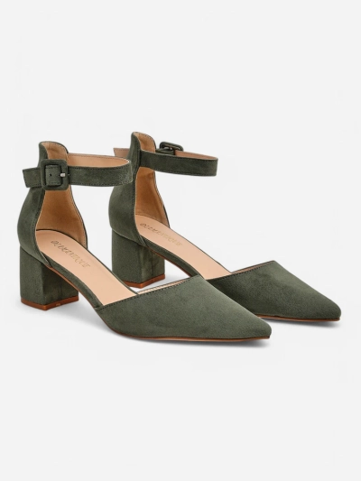 Royalfashion Damen-Pumps mit niedrigem Absatz Celle