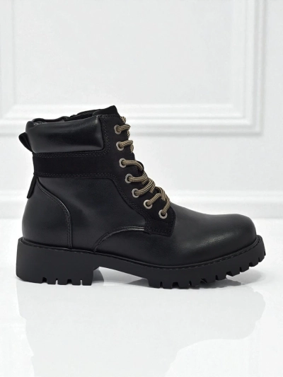 Damen Trapper Stiefeletten Maestroe