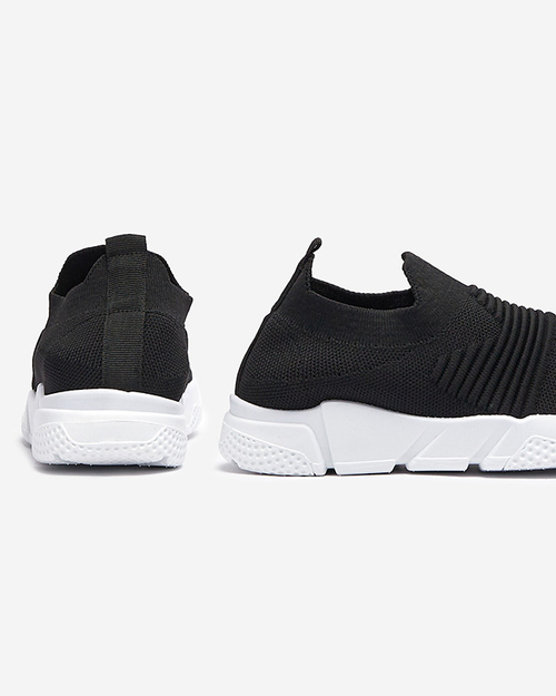 Жіночі спортивні туфлі-сліпони чорного кольору Kollug- Footwear