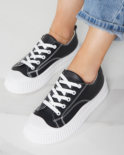 OUTLET Schwarze Sportschuhe für Damen, Sneaker Kerisso - Schuhe