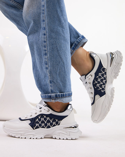 Біло-сині жіночі кросівки Umikatu