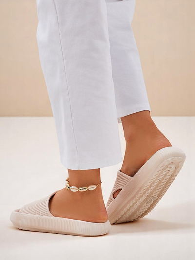 Royalfashion Damen-Gummi-Zehentrenner Bree