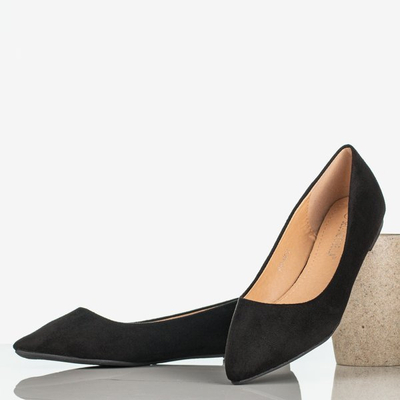 Schwarze Ballettschuhe aus Wildleder für Damen Get Lucky - Footwear 1