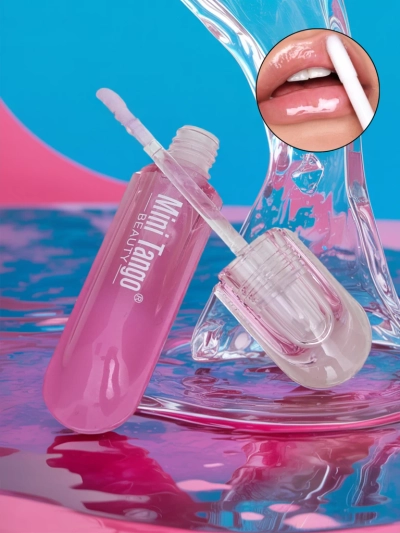 Glitzer-Lipgloss, atemberaubende Farbe