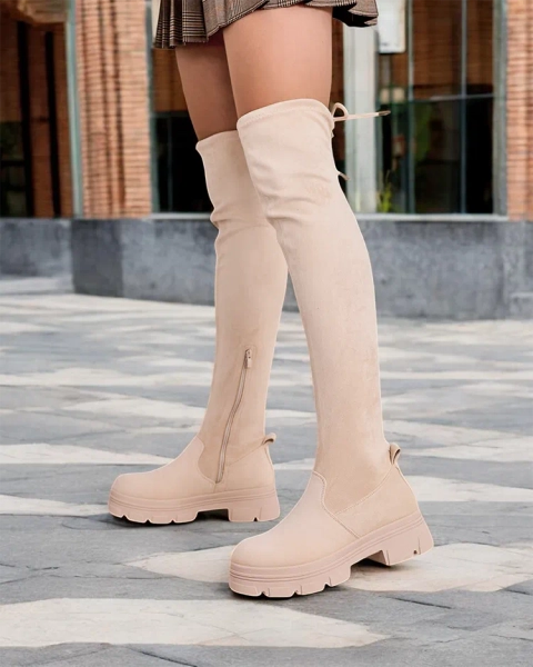 Royalfashion Damen Overknee-Stiefel Aniaf