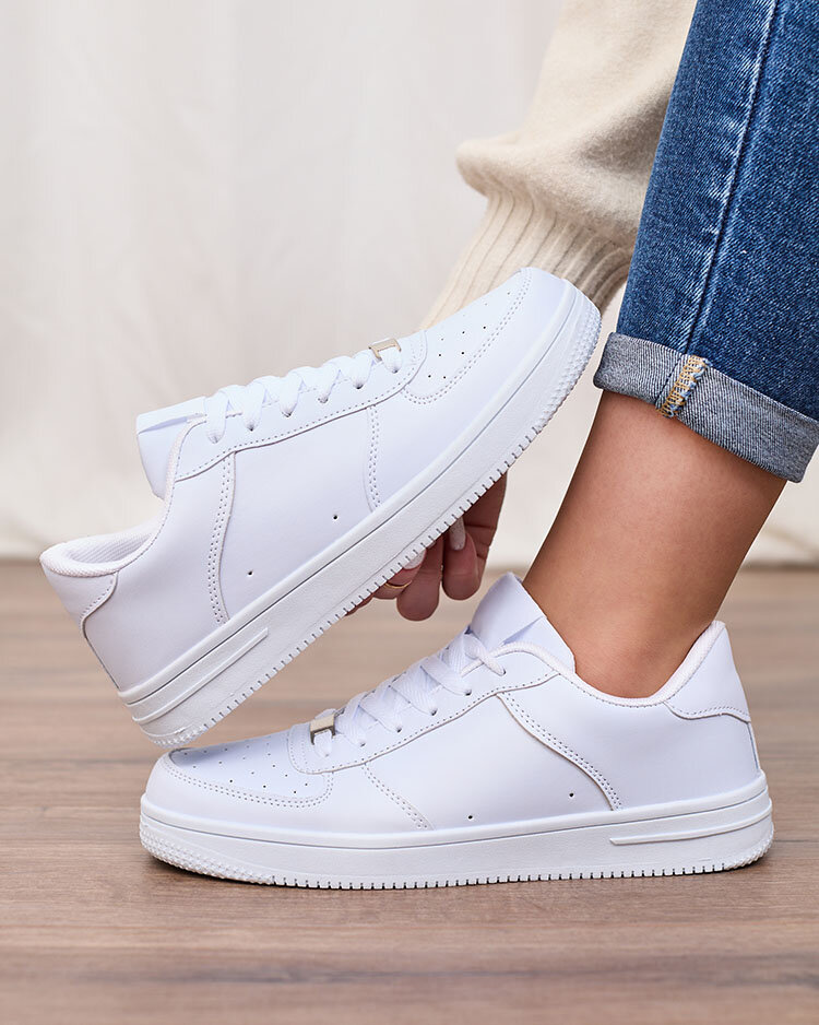 Royalfashion Weiße Sport-Sneakers für Damen Estess