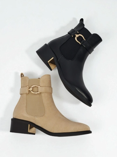 Calivra Damen Stiefeletten aus Öko-Wildleder