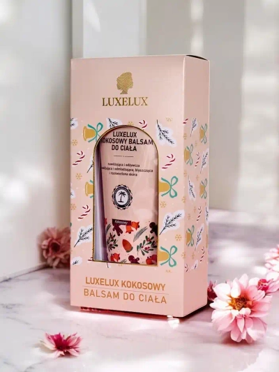 Luxelux Weihnachtskörperbalsam mit Kokosduft 300 ml