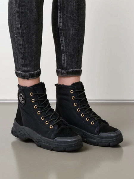 Royalfashion Hohe Damensneaker Hirrias