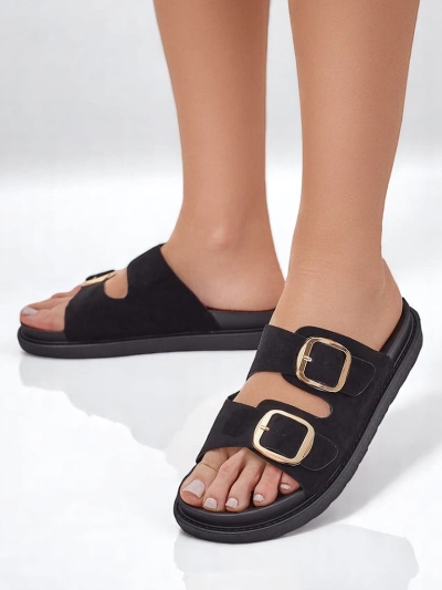 Royalfashion Damensandalen mit Schnallen Moments