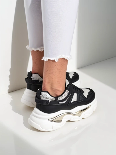 Royalfashion Damenschuhe auf dicker Sohle Lesalli