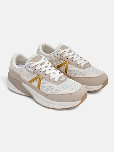 Royalfashion Damen Sport Sneakers auf einer dickeren Sohle Moderax