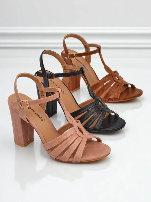 Royalfashion Жіночі босоніжки на високих підборах Daffi Elegance