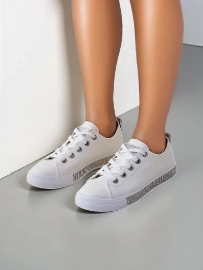 Royalfashion Damen Sneakers aus ökologischem Leder Errosa