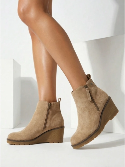 Damen Keilstiefeletten Zarrico