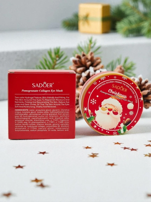 Sadoer Колагенові патчі під очі з гранатом - поживні