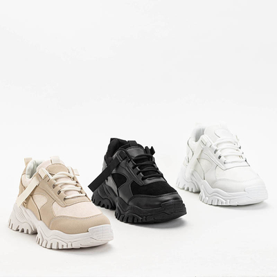 OUTLET Damen Sportschuhe Sneakers in Ecru Itega - Footwear