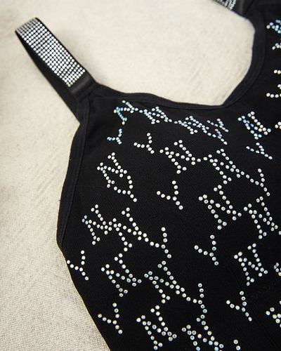 Royalfashion Damen Sport-BH mit Zirkonen