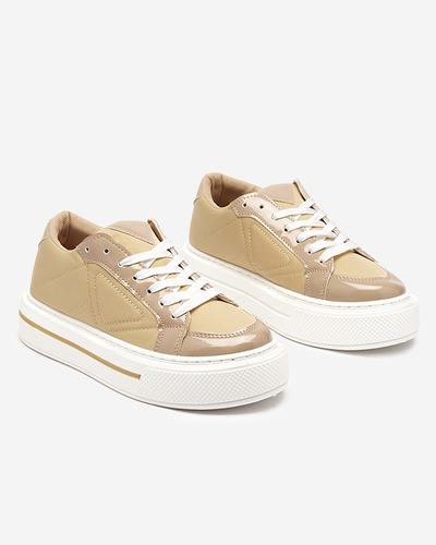 Жіночі кросівки кольору хакі Smaqo