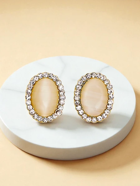 Royalfashion Жіночі кліпси з кристалами і фіанітом