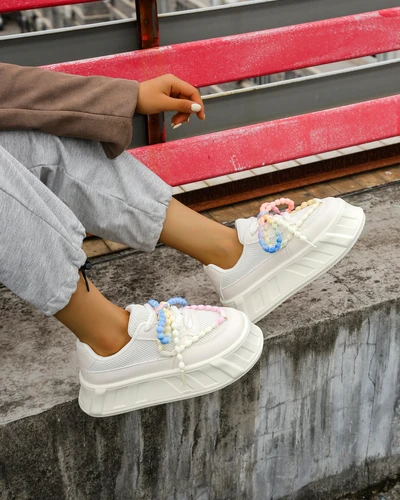 Royalfashion Damen Plattform Sneaker Venusoe