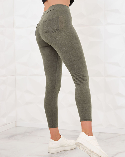 Royalfashion Blaue Damen-Teggings-Hose