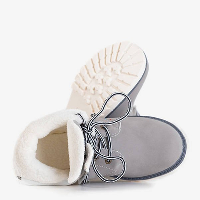 Tiptop isolierte Stiefel für graue Jungen - Schuhe