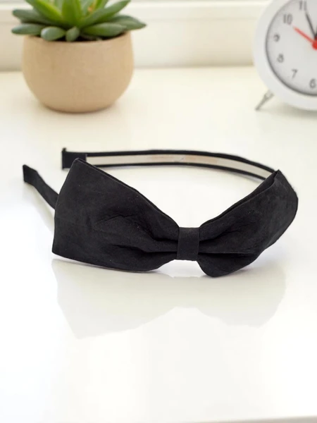 Royalfashion Haarband mit Schleife Lila