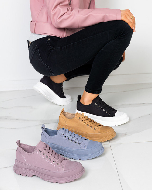 OUTLET Чорні жіночі спортивні кросівки Duami- Footwear