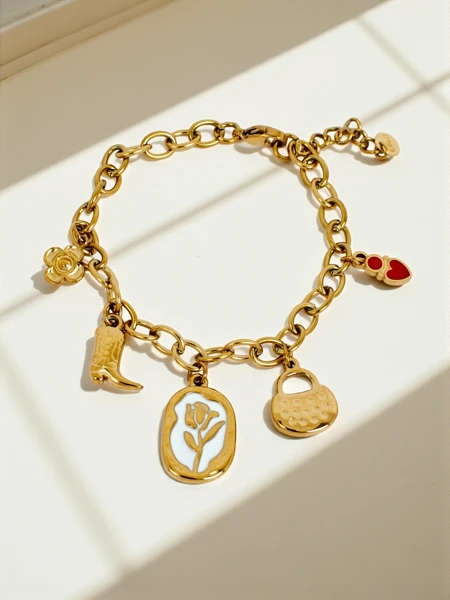 Aurelia Fiorenza Armband mit Medaillons