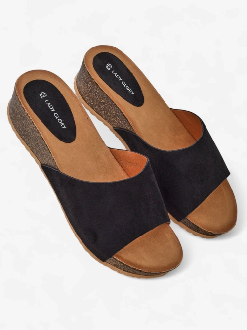 Royalfashion Жіночі сандалі на низькому каблуці Maderas