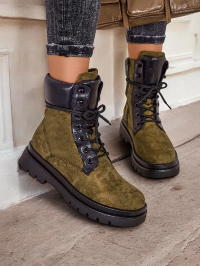 Royalfashion Damen Stiefeletten Arbeitsschuhe Ferrinole