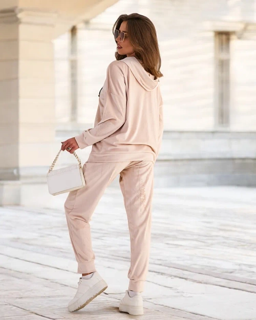 Royalfashion Жіночий бавовняний комплект а-ля велюр