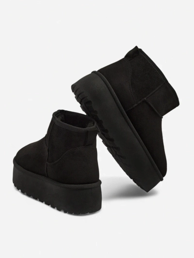 Damen Stiefeletten Luna Schwarz Leder Elegant für den Herbst