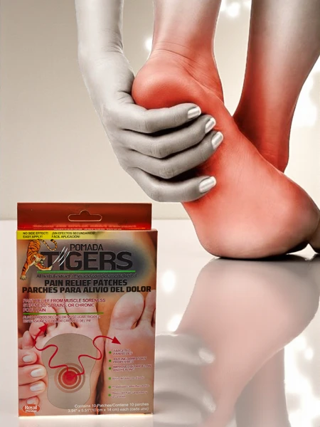 Schmerzlindernde Pflaster für die Füße 10 Stück