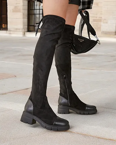 Damen Overknee-Stiefel von Royalfashion Sewio