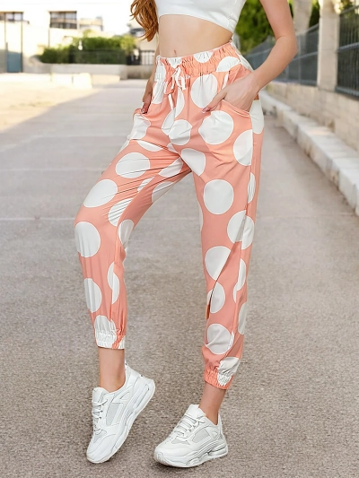 Royalfashion Damenhose mit Tupfen