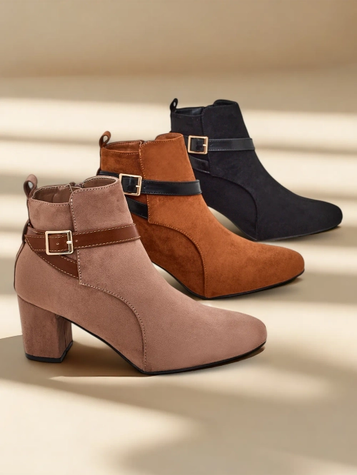 Жіночі платформенні чоботи до щиколотки Royalfashion Eloron