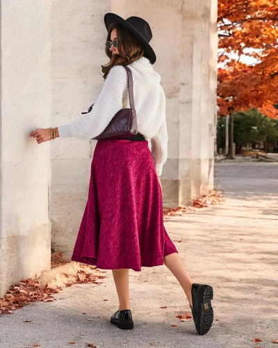 Royalfashion Damen Midi-Rock