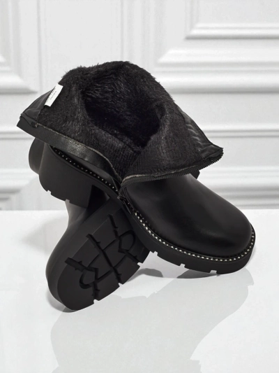 Damen Stiefeletten mit Blockabsatz Ashen Life