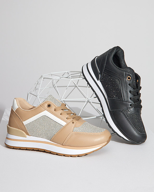 Чорне жіноче спортивне взуття Uzzuci- Взуття