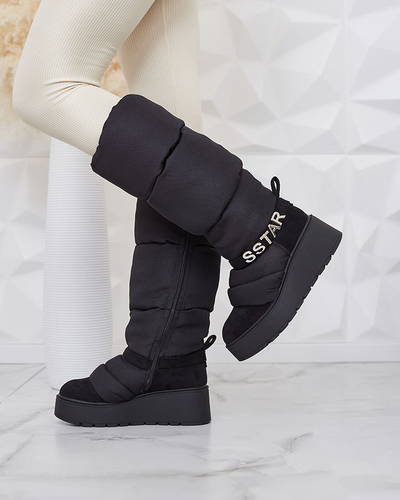 Royalfashion Damenstiefel a'la Schneestiefel Dertrata