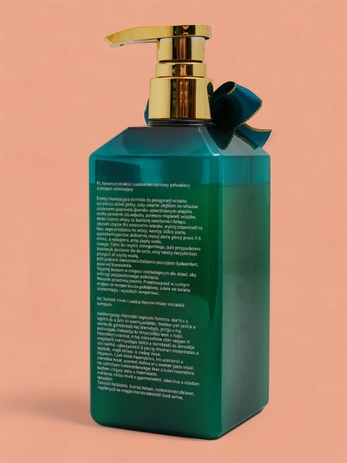 Luxelux Кератиновий шовковий зволожуючий шампунь для волосся 500 мл