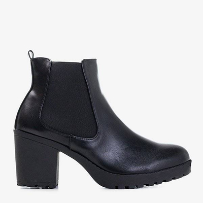 Schwarze Vireek-Stiefeletten für Damen - Schuhe