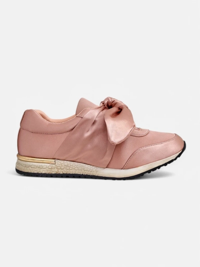 Royalfashion Damen Sneaker mit Schleife Socca