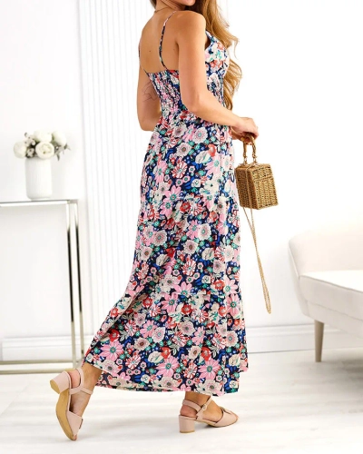 Royalfashion Damen Midikleid aus Baumwolle